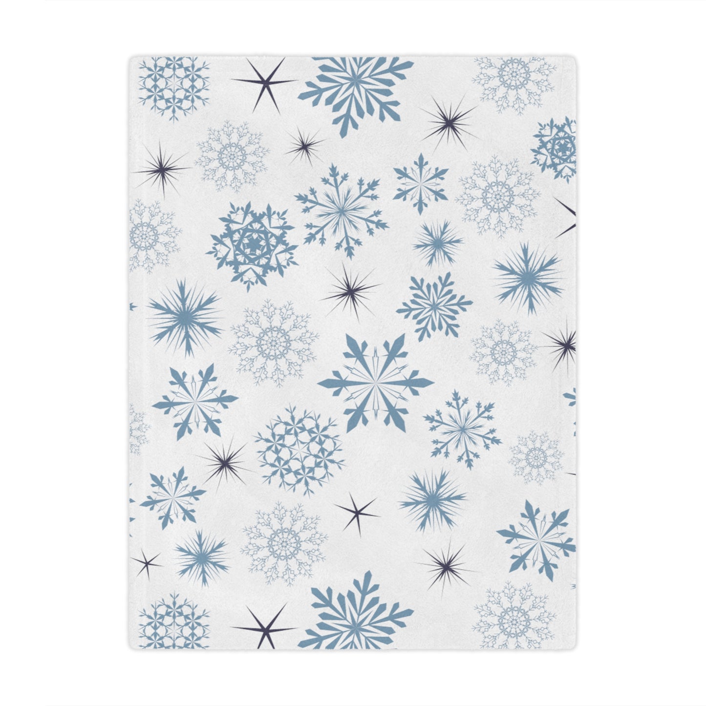 Snowflake Minky Blanket
