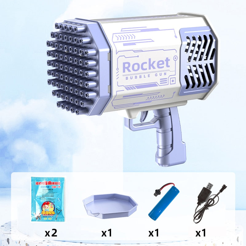 BlowGlow Rocket Bubble Gun
