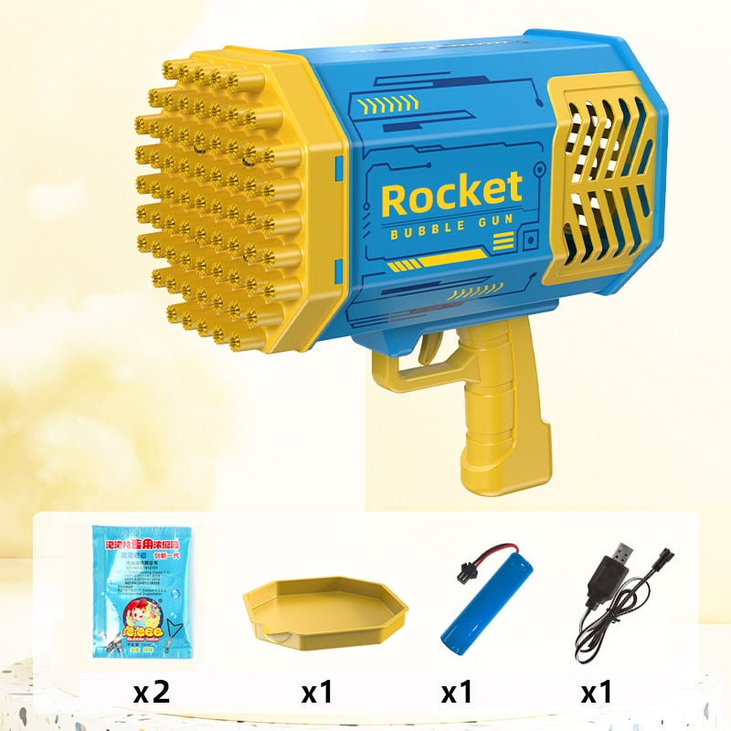 BlowGlow Rocket Bubble Gun