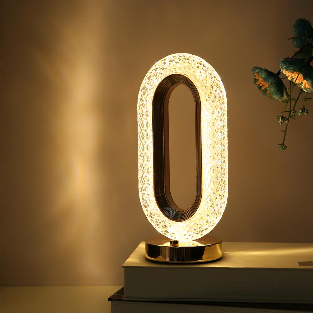 Crystal LED Table Lamp