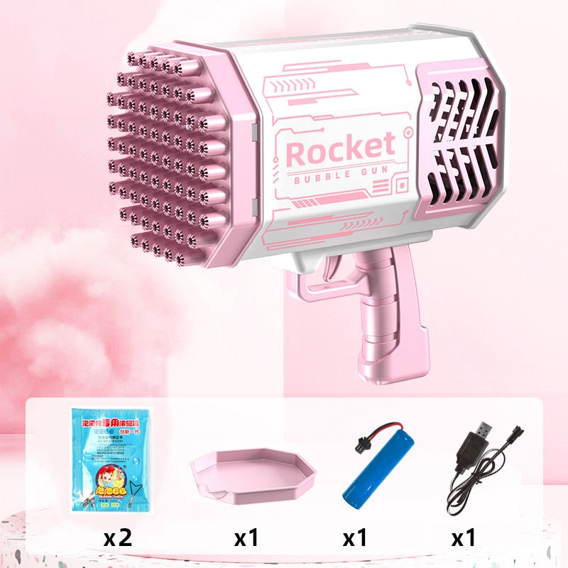 BlowGlow Rocket Bubble Gun