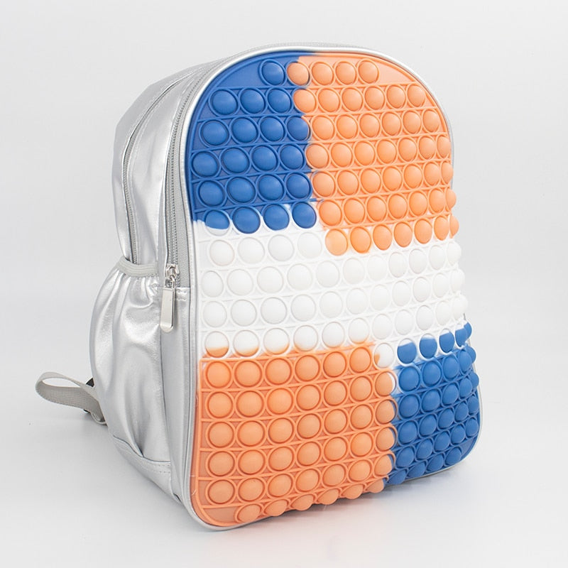 Silver Bag POPit 16 inch backpack