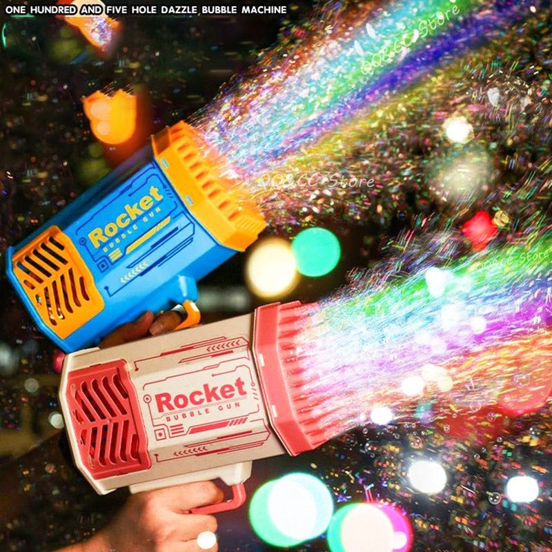 BlowGlow Rocket Bubble Gun