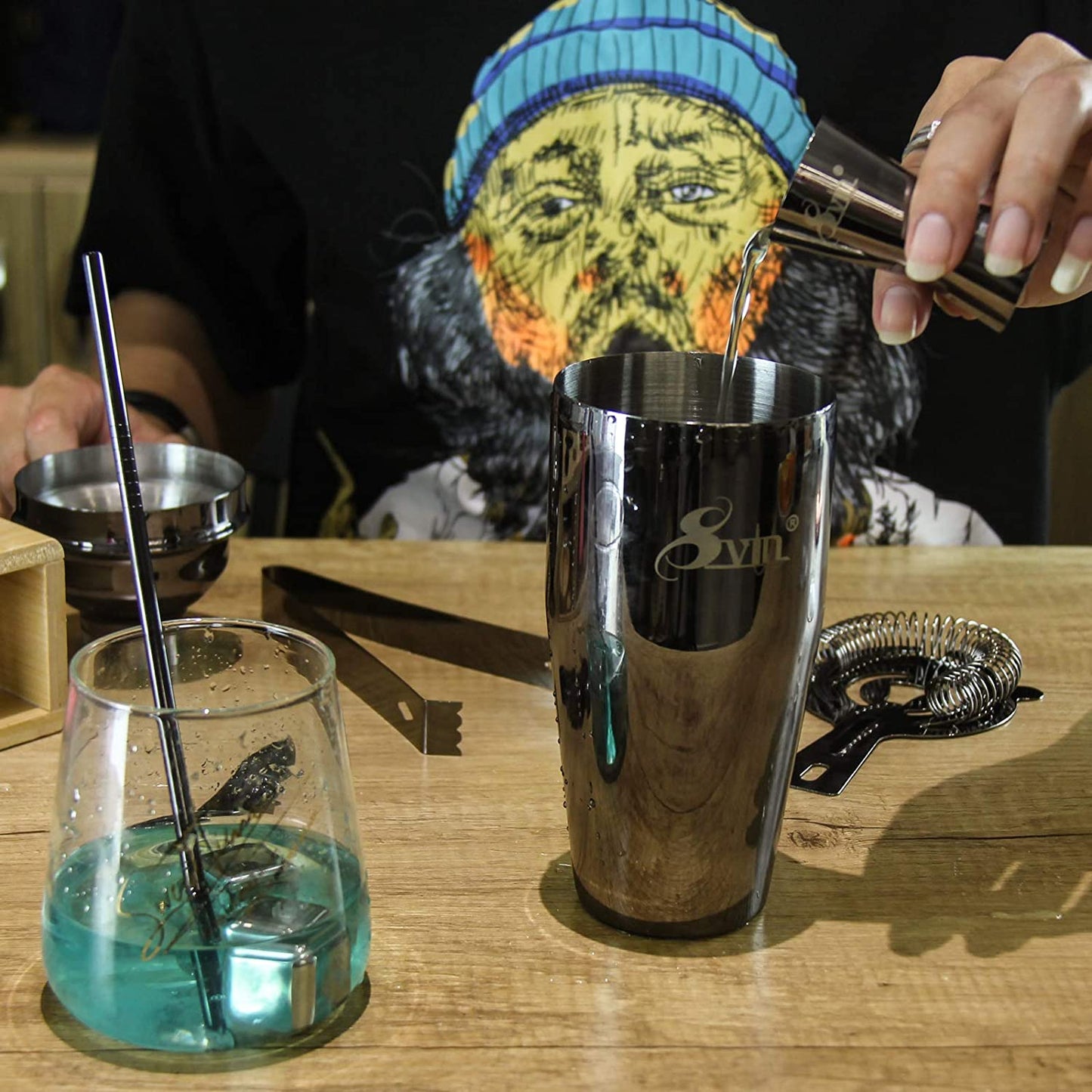 Vontries' 20 Pcs Bartender Kit
