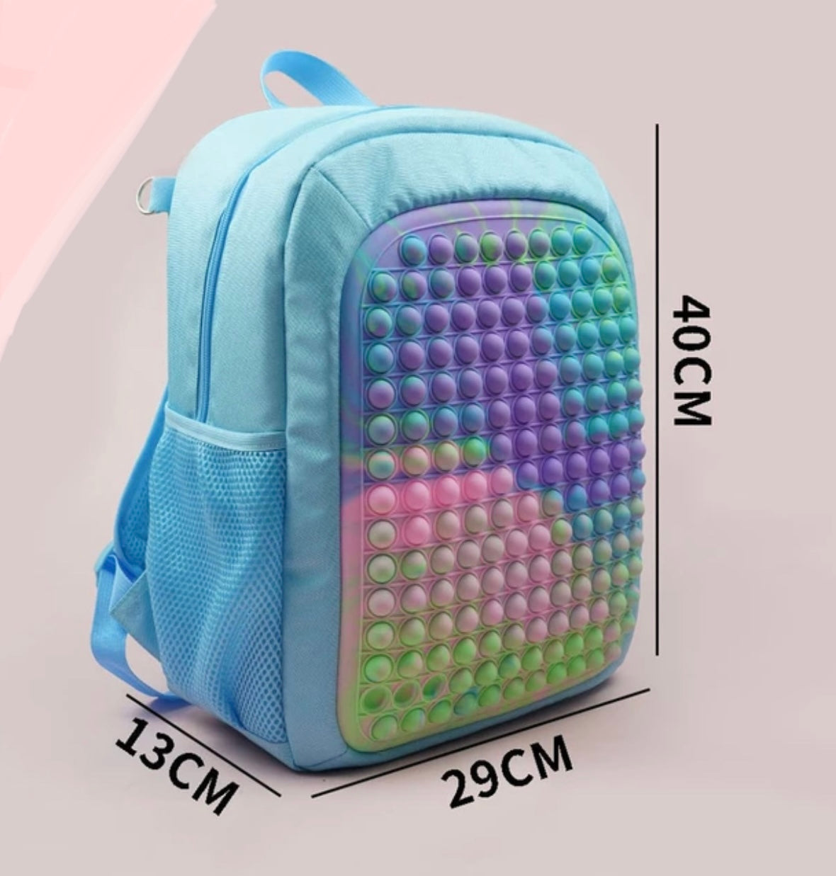 Rainbow Pop School Backpack