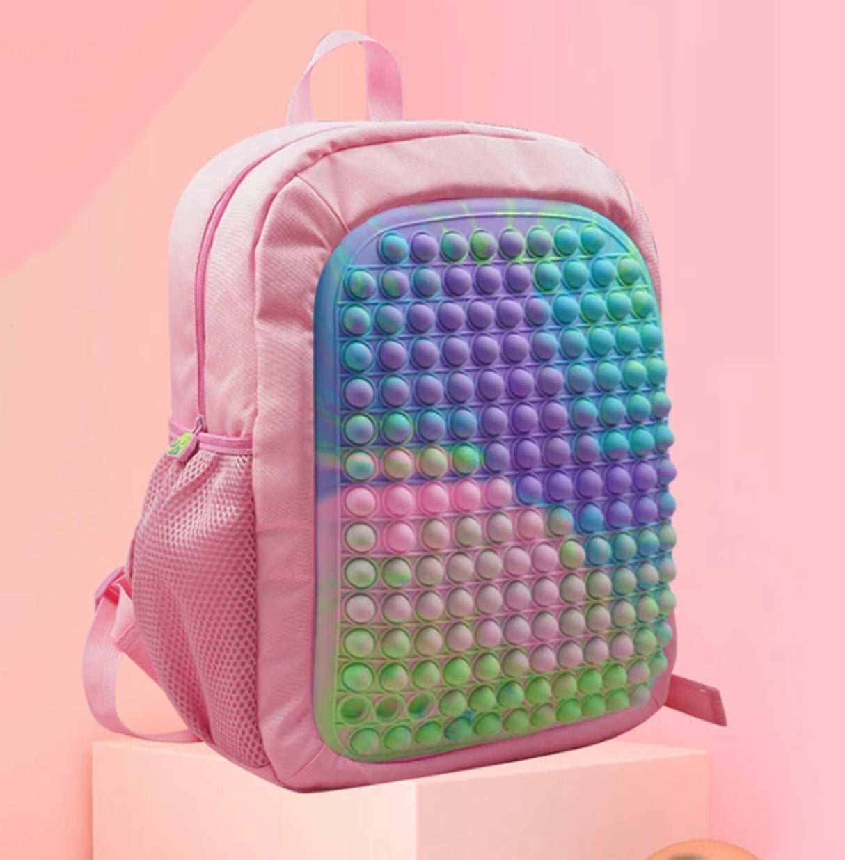 Rainbow Pop School Backpack
