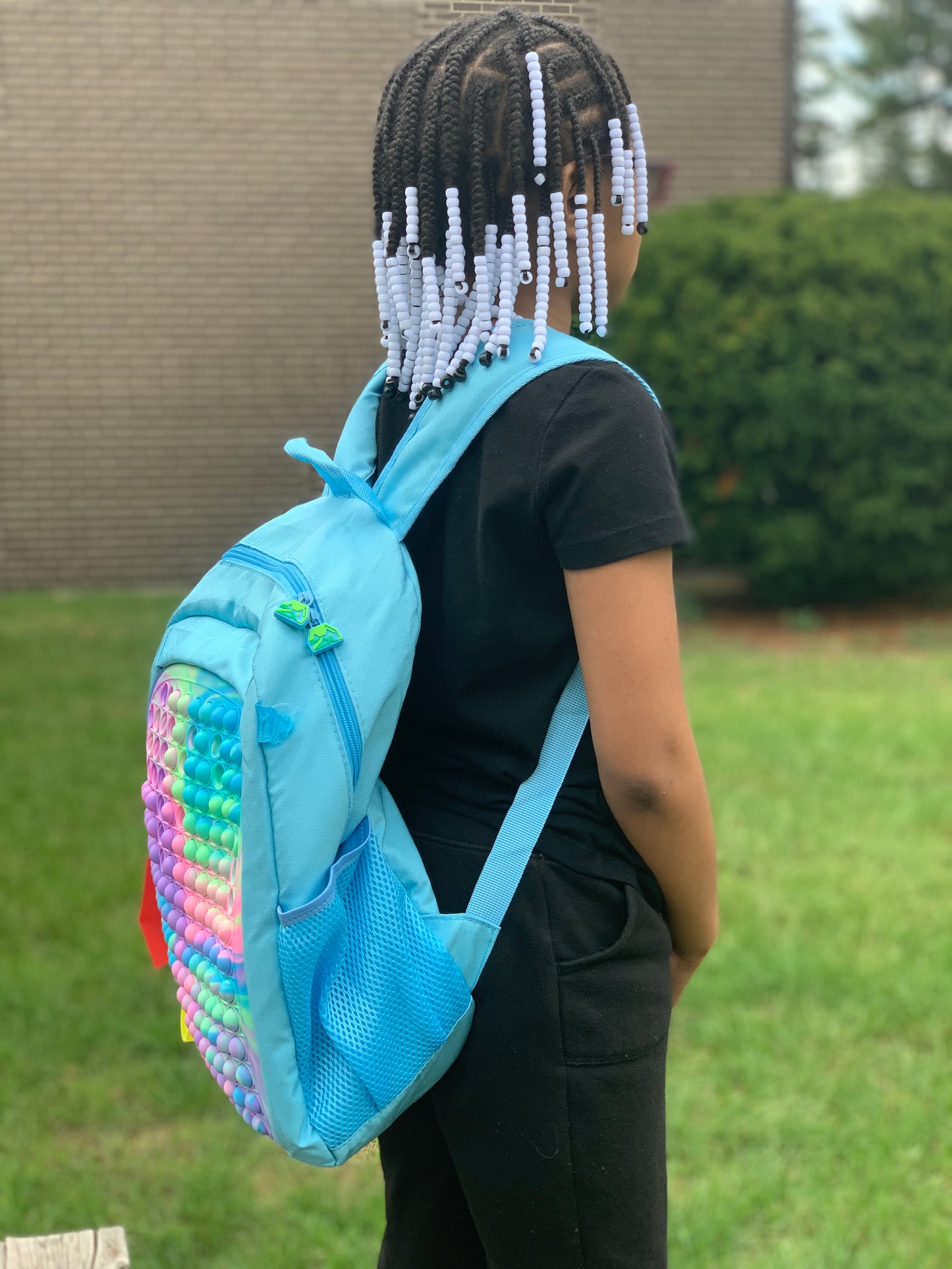 Rainbow Pop School Backpack