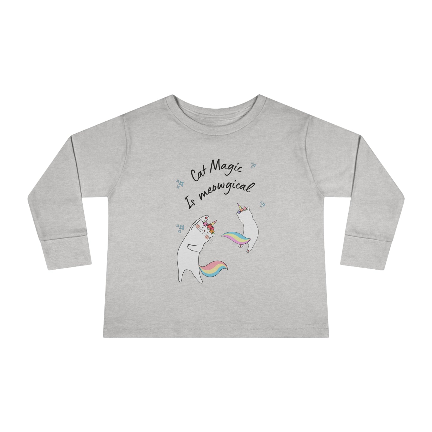 Cat Magic Toddler Long Sleeve Tee