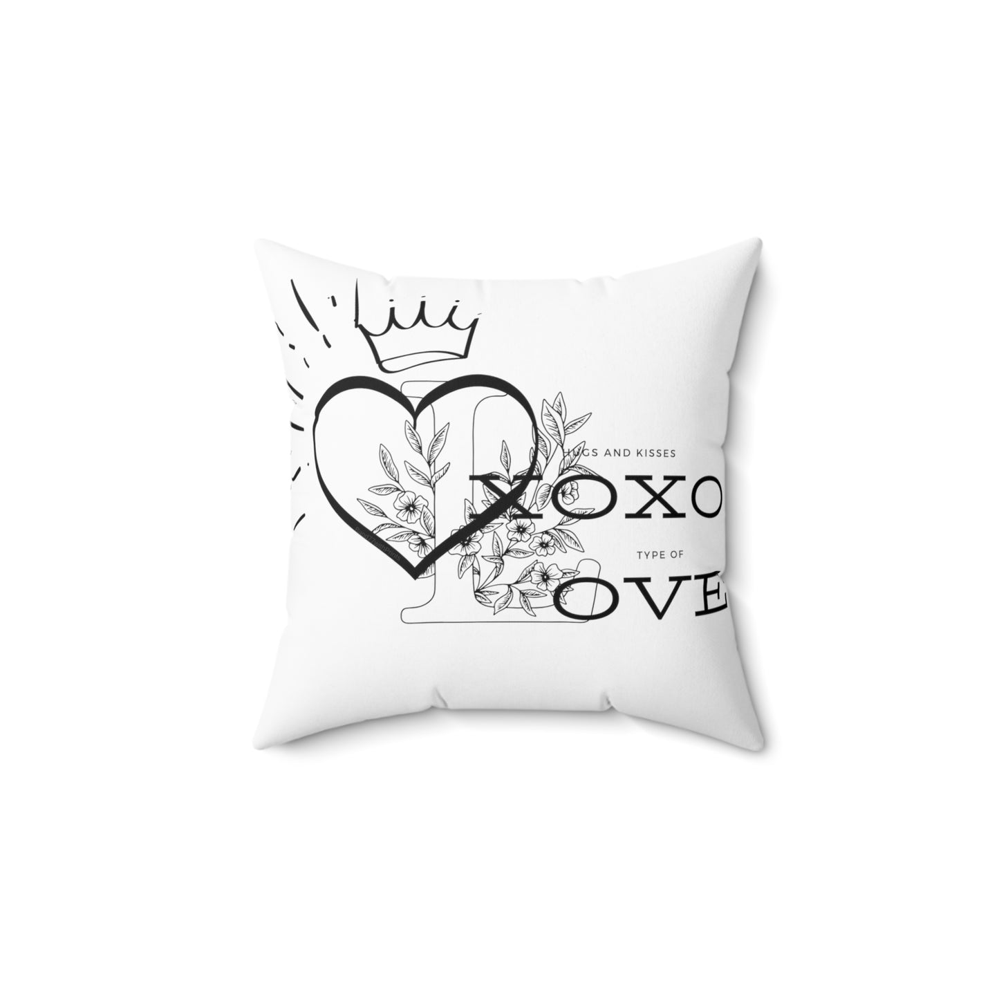 XOXO Type of Love Pillow