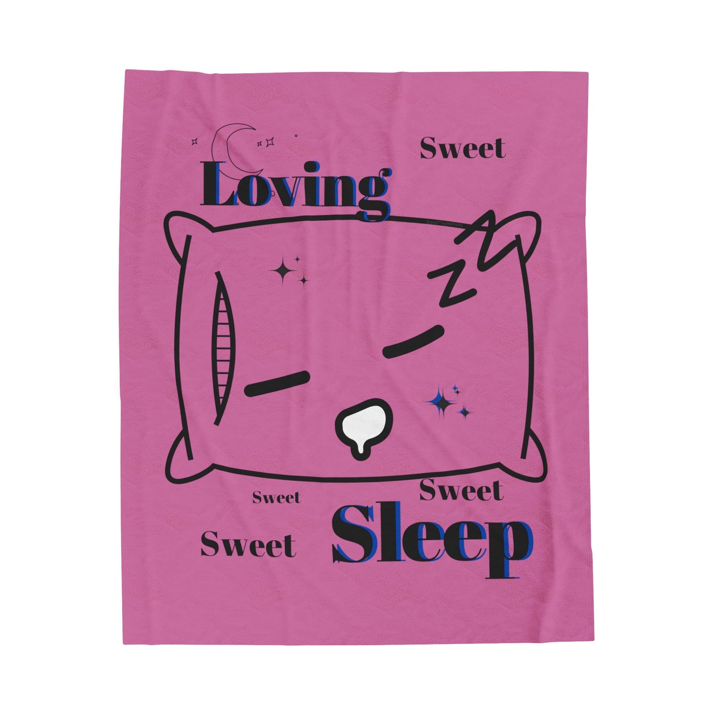 Pink Loving Sweet Sleep Plush Blanket