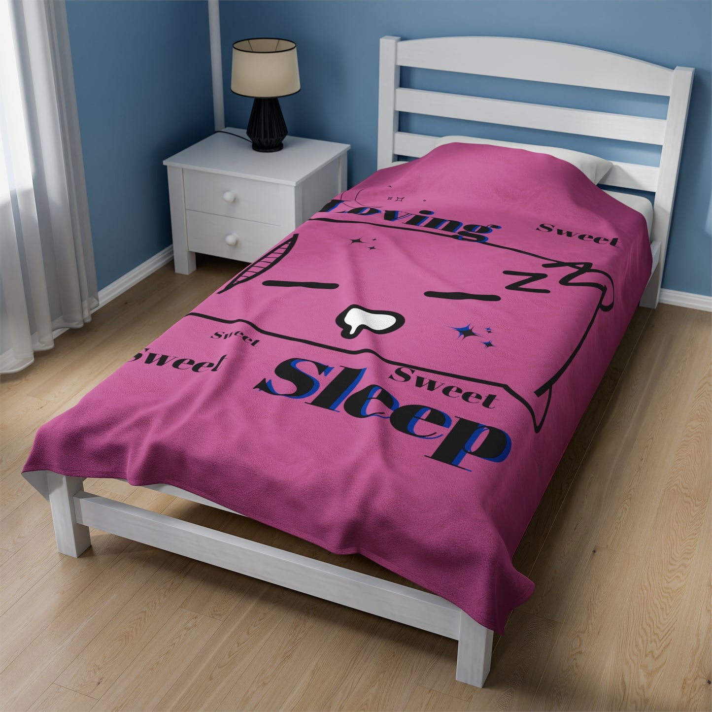 Pink Loving Sweet Sleep Plush Blanket