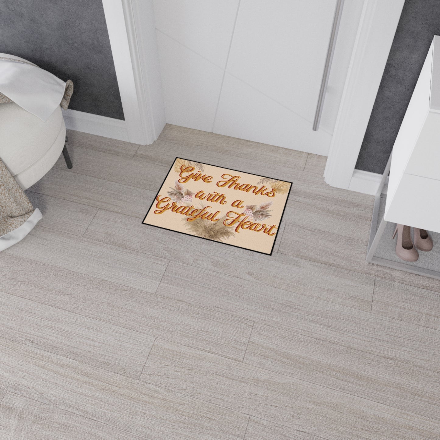 “Give Thanks” Heavy Duty Floor Mat