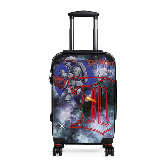 Detroit Galaxy Astronaut Suitcase - Durable Luggage for Travelers