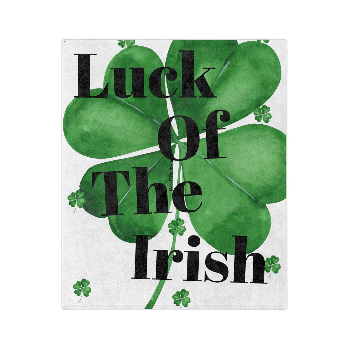 Luck of the Irish Microfiber Blanket