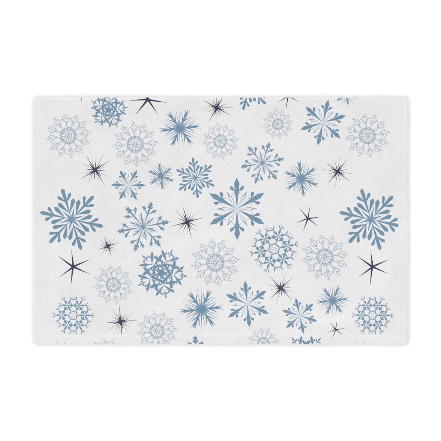 Snowflake Minky Blanket