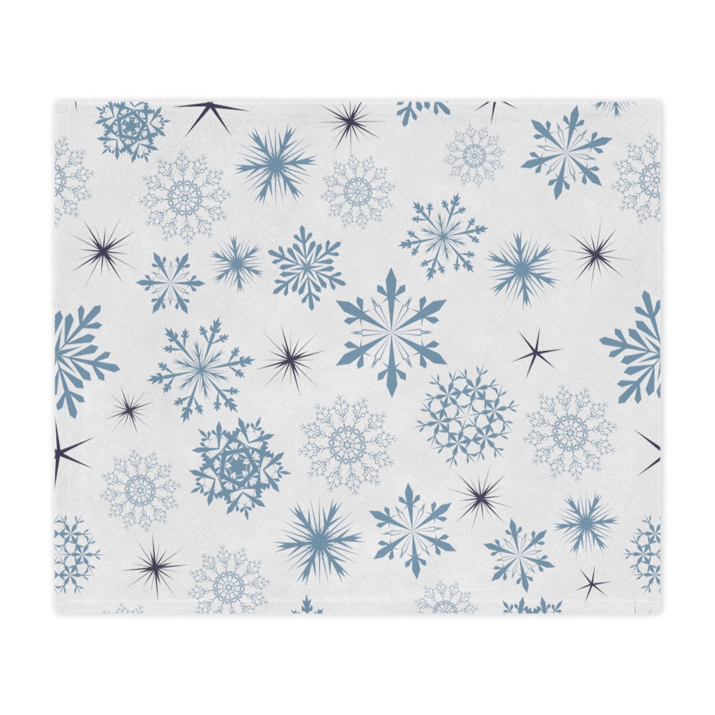 Snowflake Minky Blanket