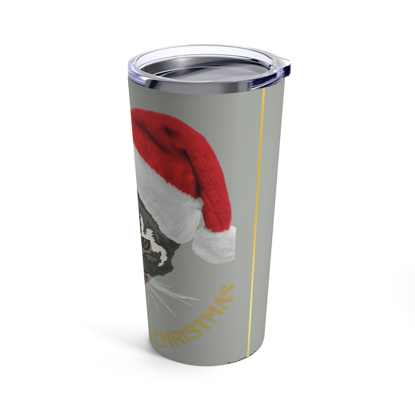 Purrrty Cats Christmas Tumbler 20oz