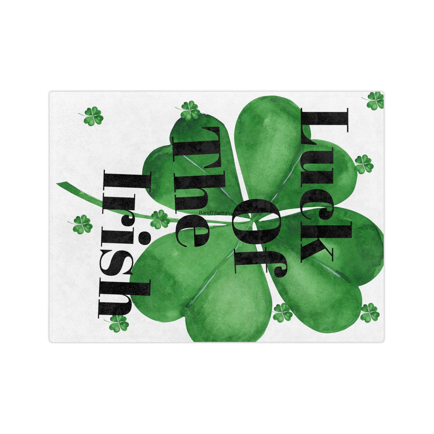 Luck of the Irish Microfiber Blanket