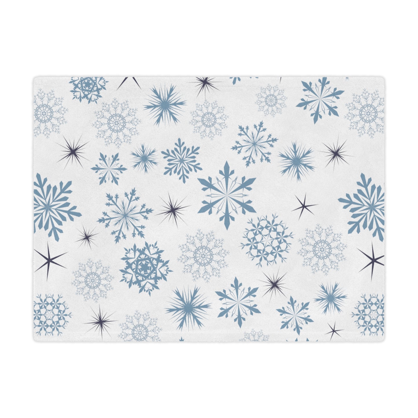 Snowflake Minky Blanket