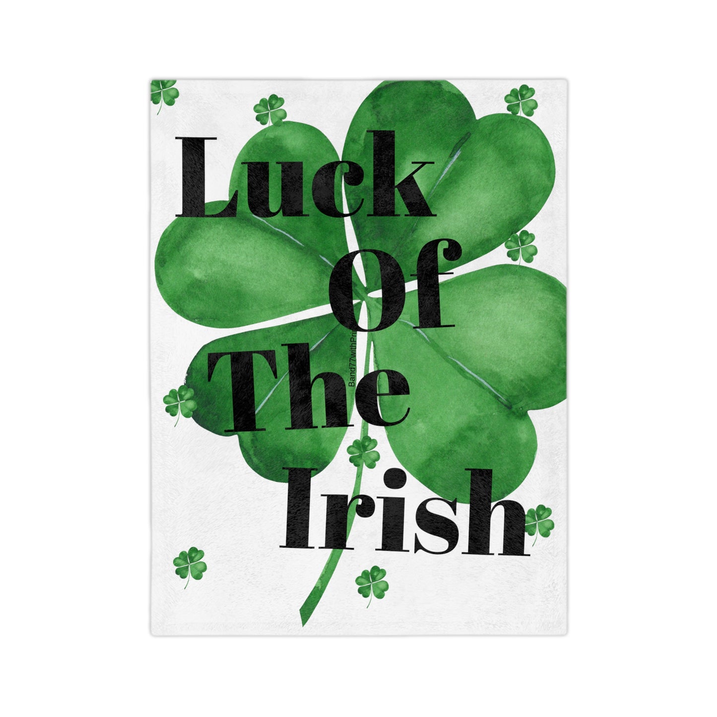 Luck of the Irish Microfiber Blanket