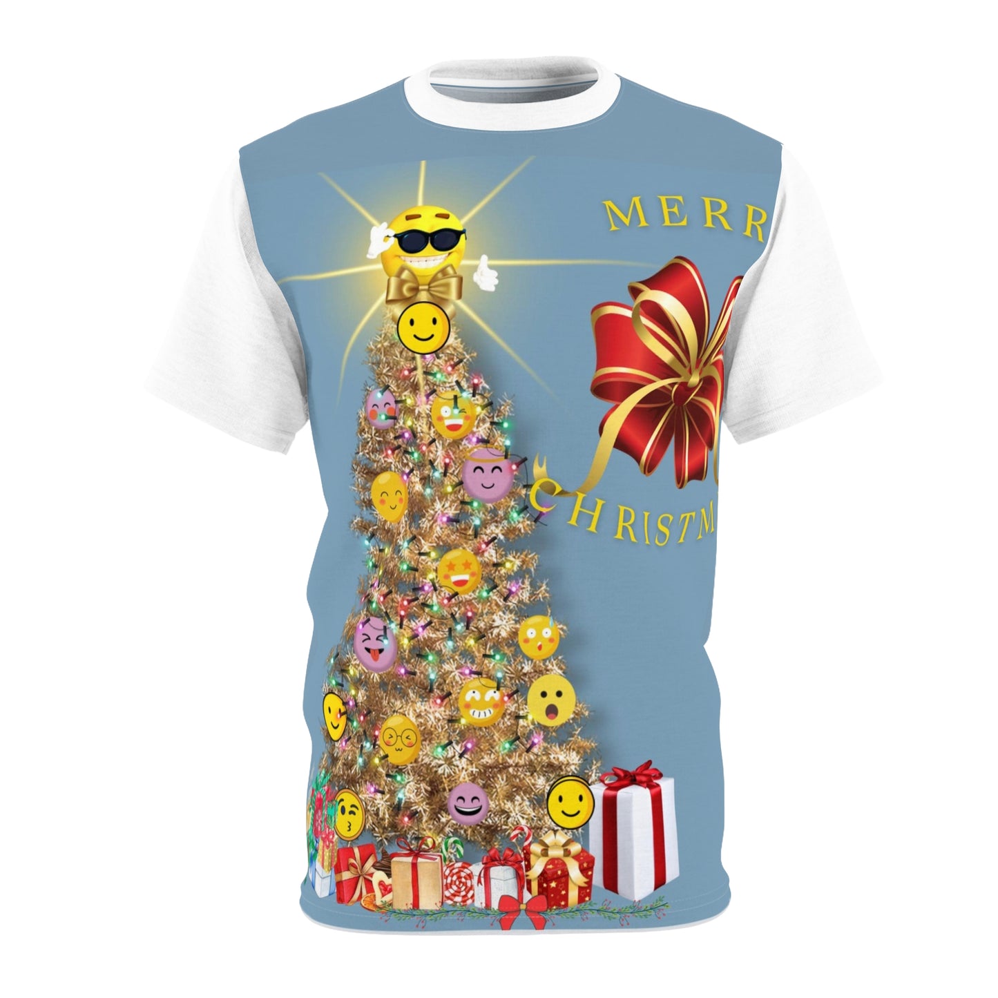 Emoji Merry Christmas Shirt