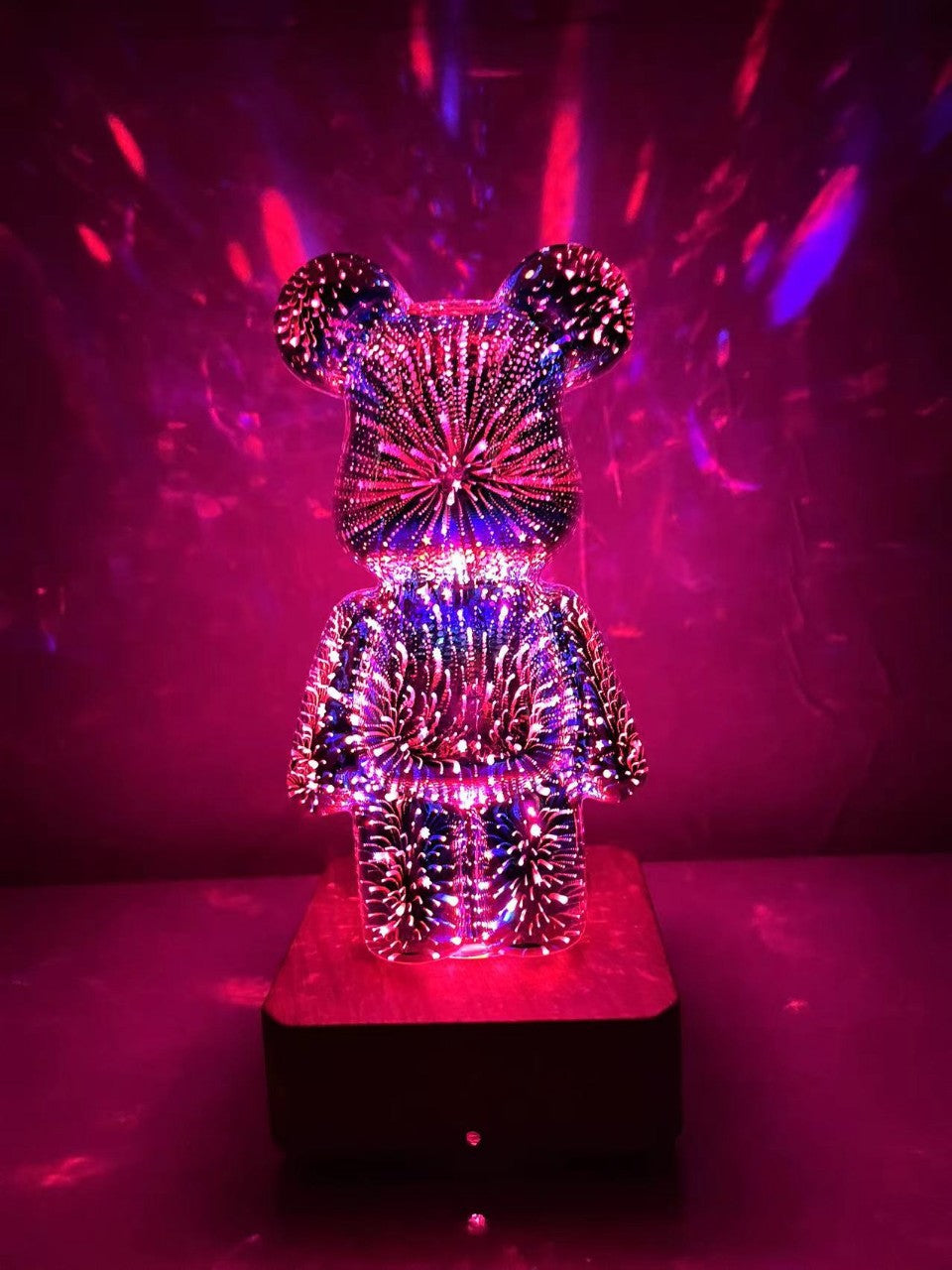 3D Galaxy Bear Table Lamp