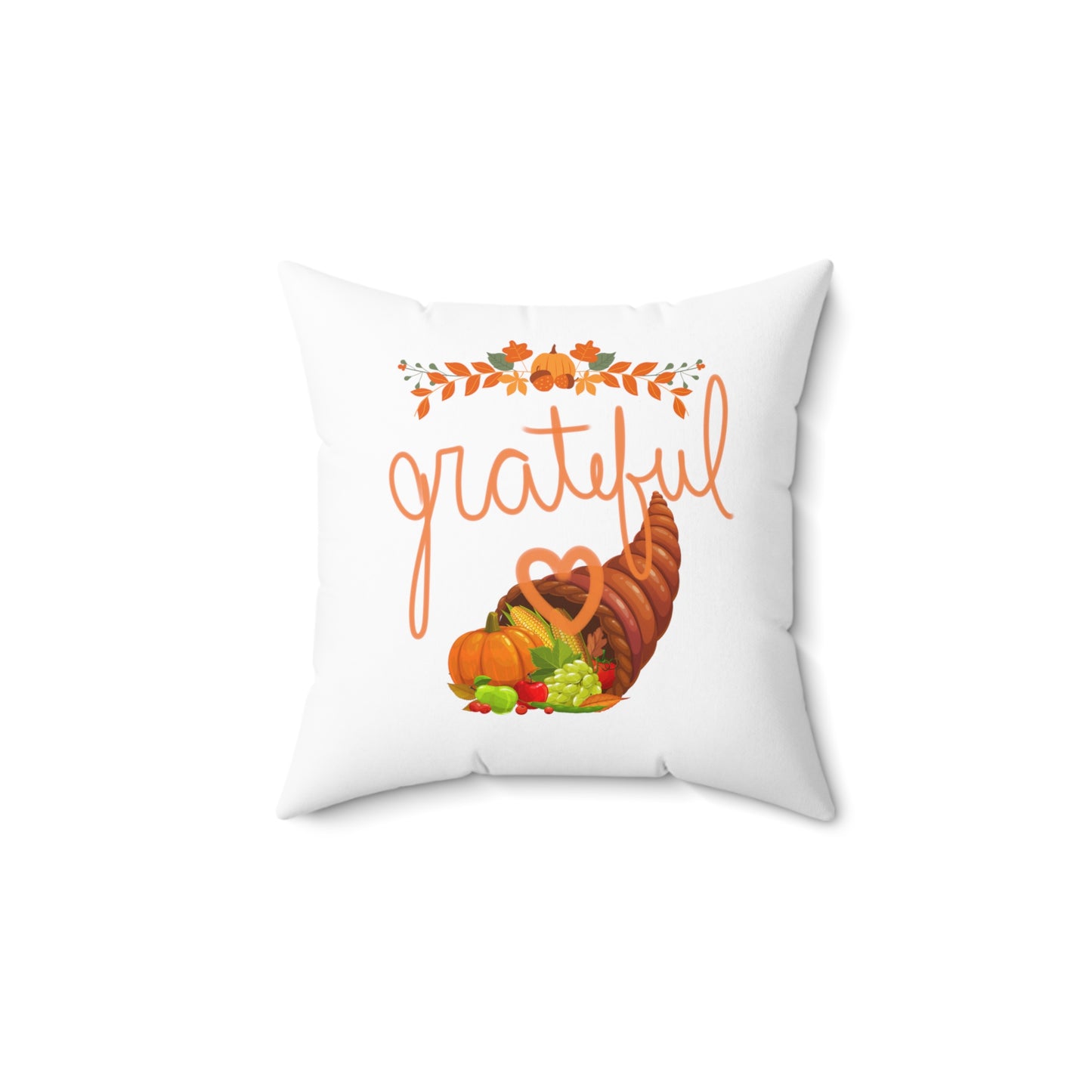 Happy Thanksgiving Square Pillow