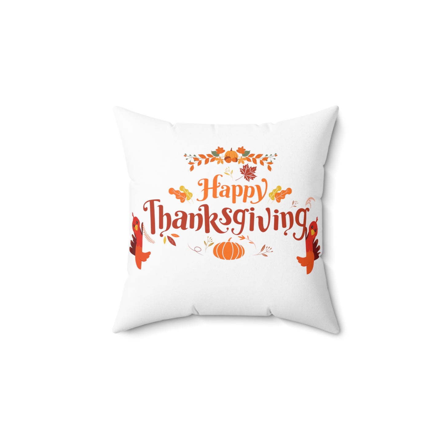 Happy Thanksgiving Square Pillow