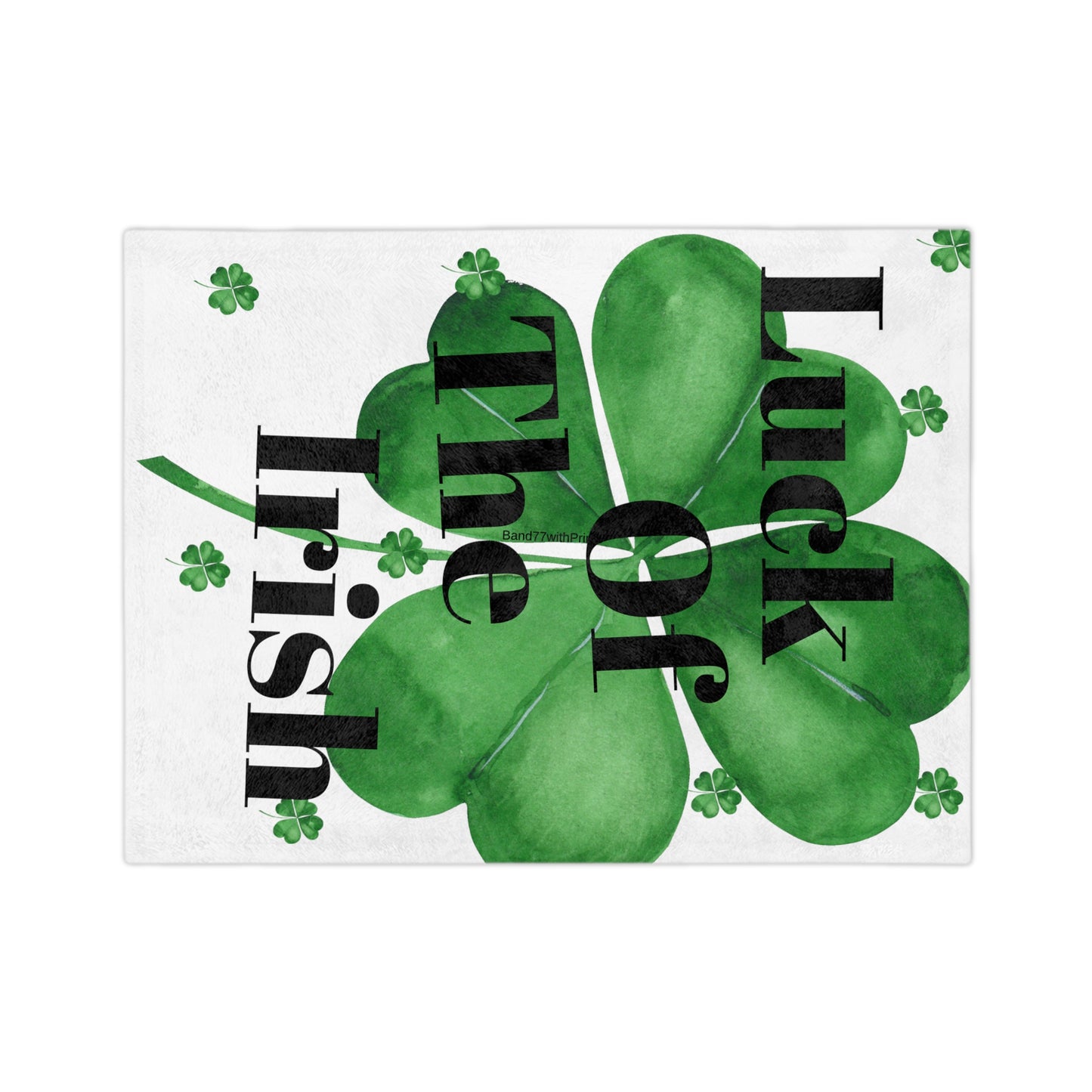 Luck of the Irish Microfiber Blanket