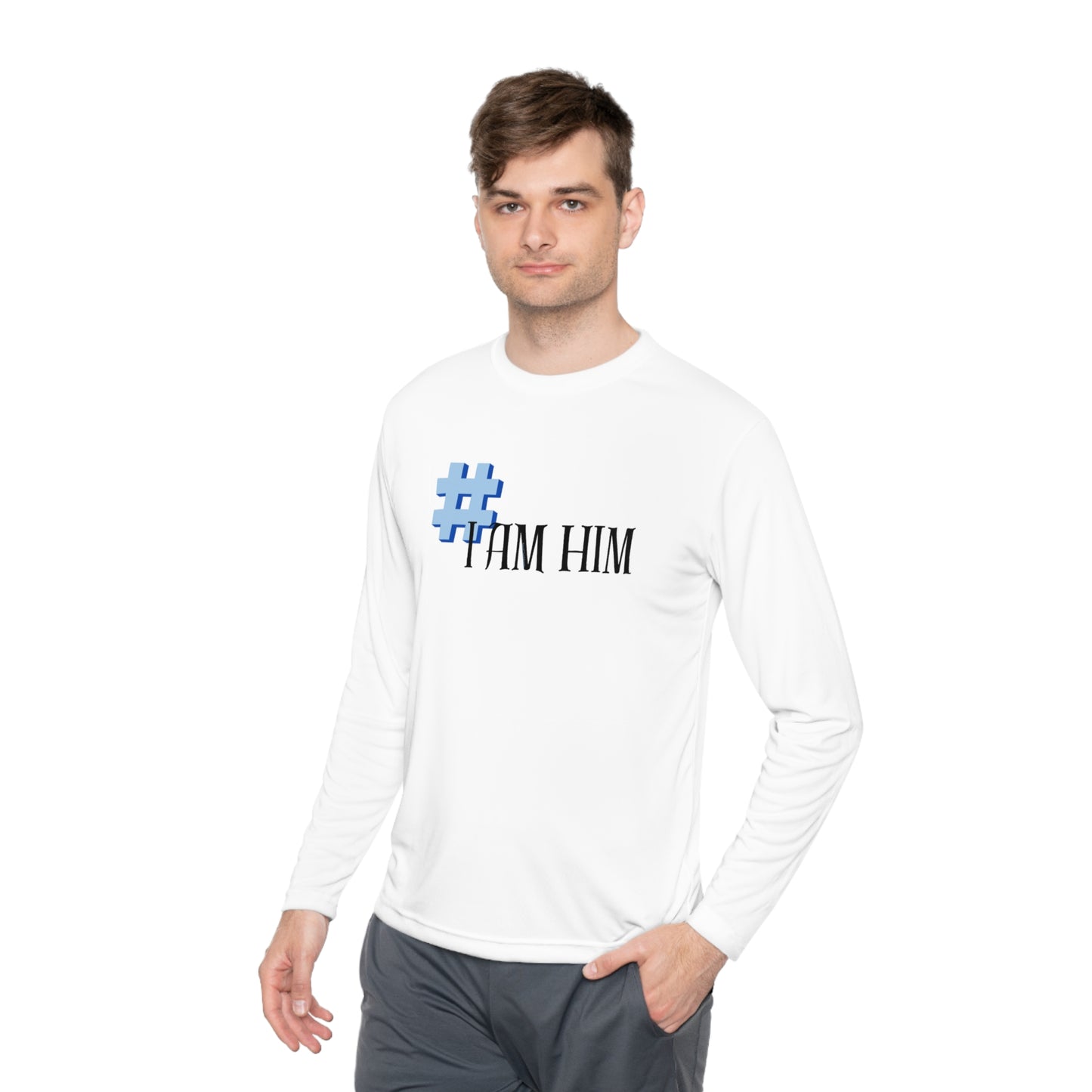 #IAmHim Lightweight Long Sleeve Tee