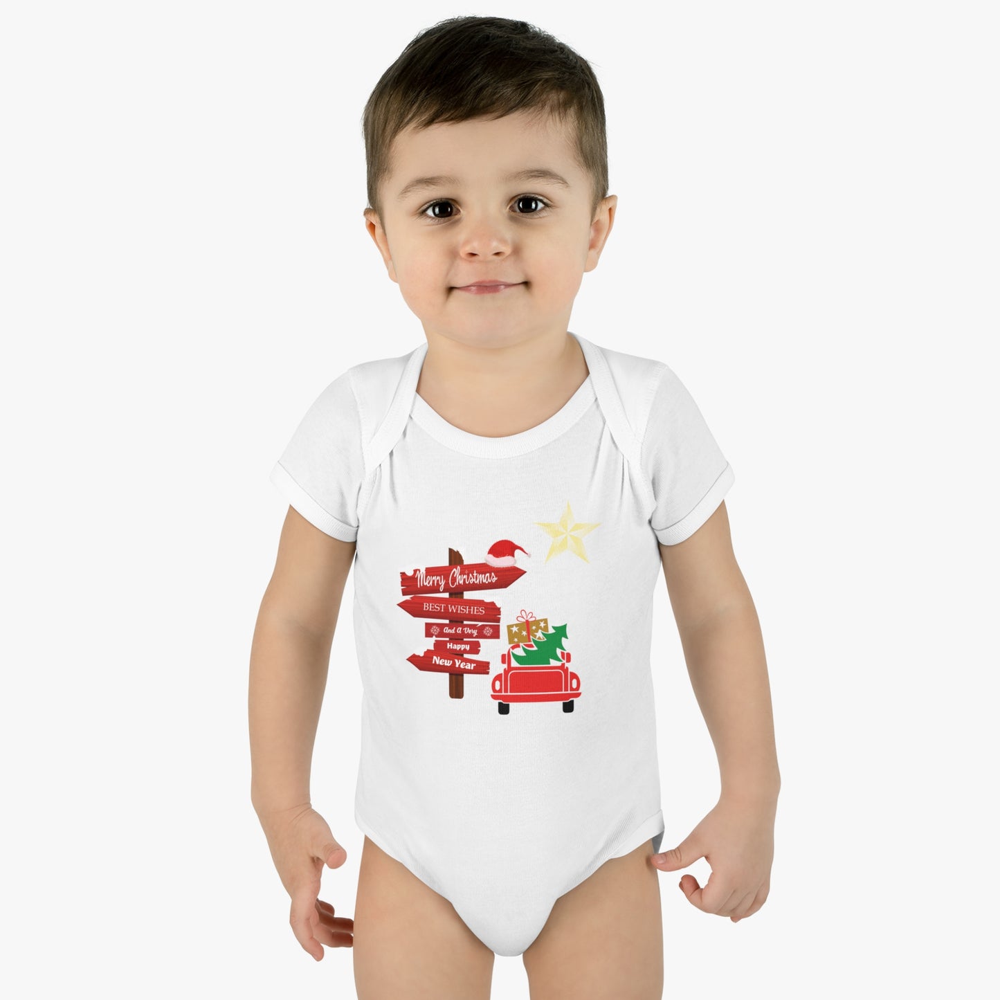 Road to the Hoildays Baby Bodysuit