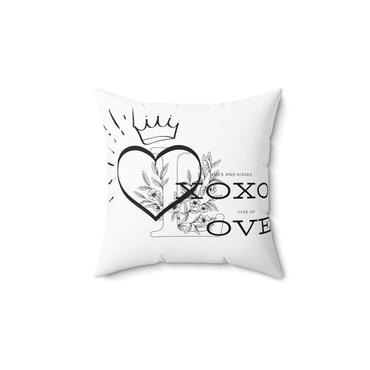 XOXO Type of Love Pillow