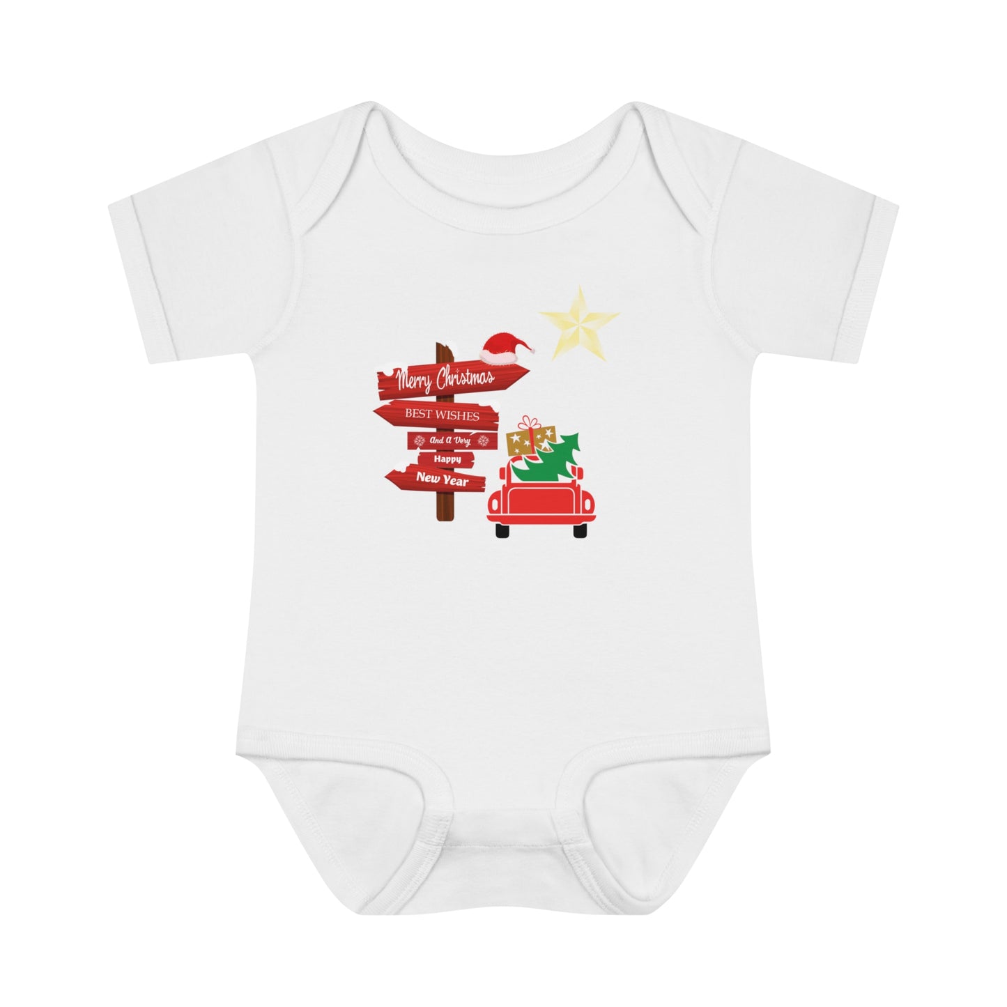 Road to the Hoildays Baby Bodysuit