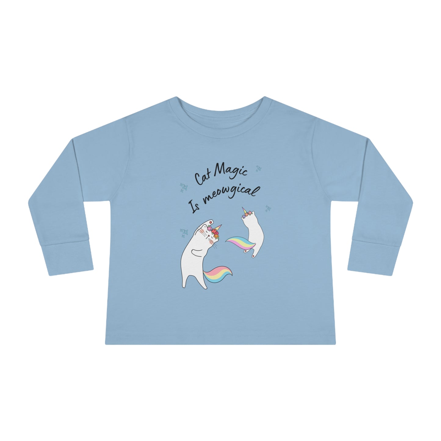 Cat Magic Toddler Long Sleeve Tee