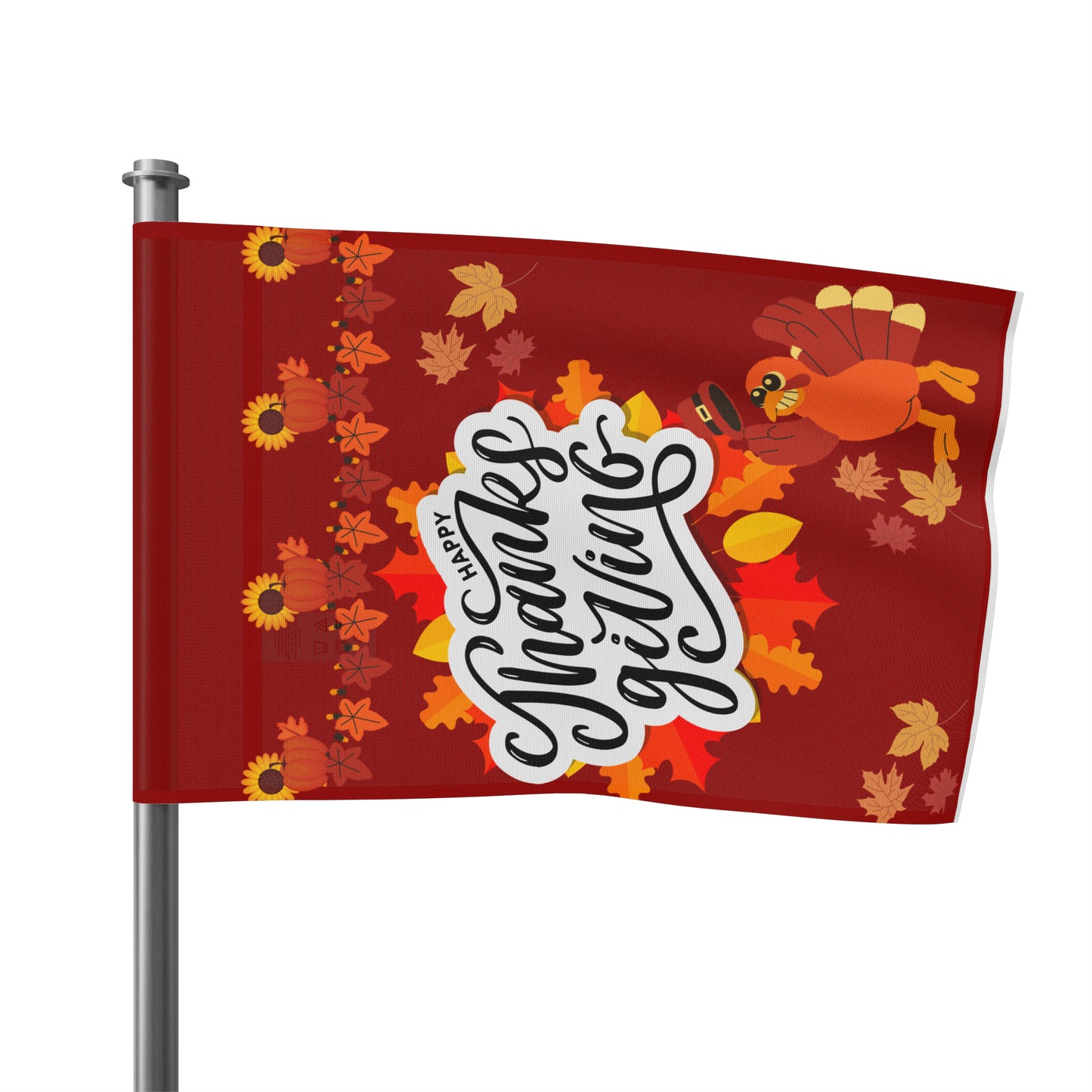 Happy Thanksgiving Flag