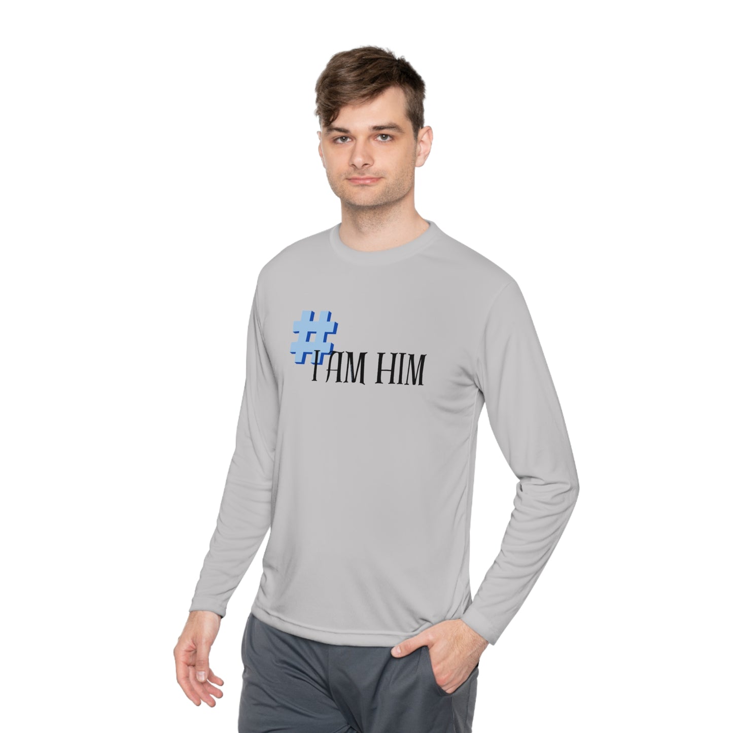 #IAmHim Lightweight Long Sleeve Tee