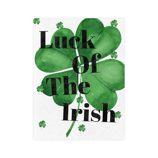 Luck of the Irish Microfiber Blanket