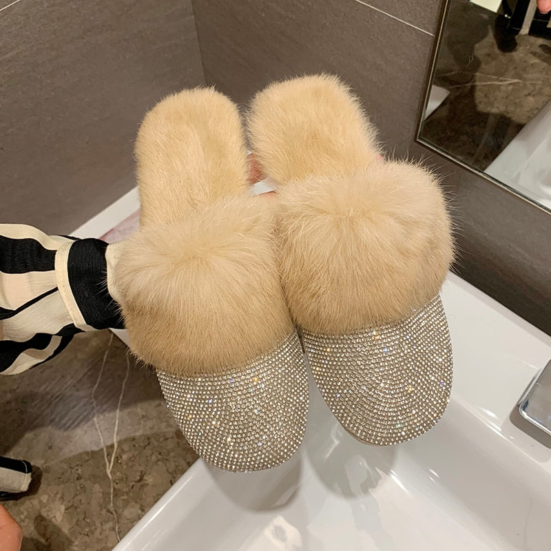 2023 Rhinestone Slippers