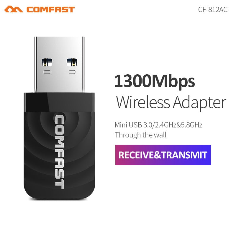 650Mbps/1300 USB Wifi Adapter dual band