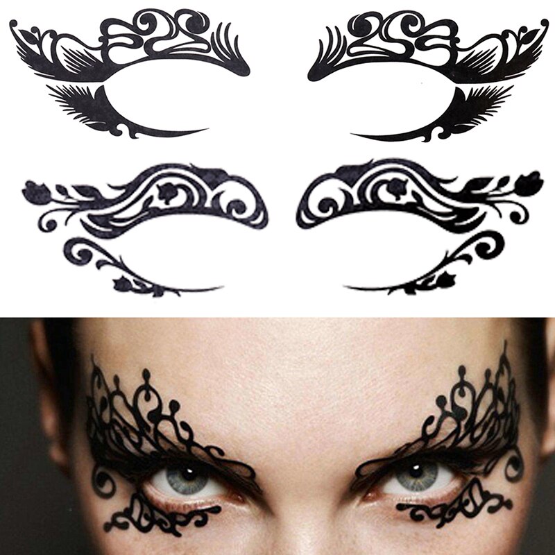 Disposable Temporary Eye Tattoo Stickers