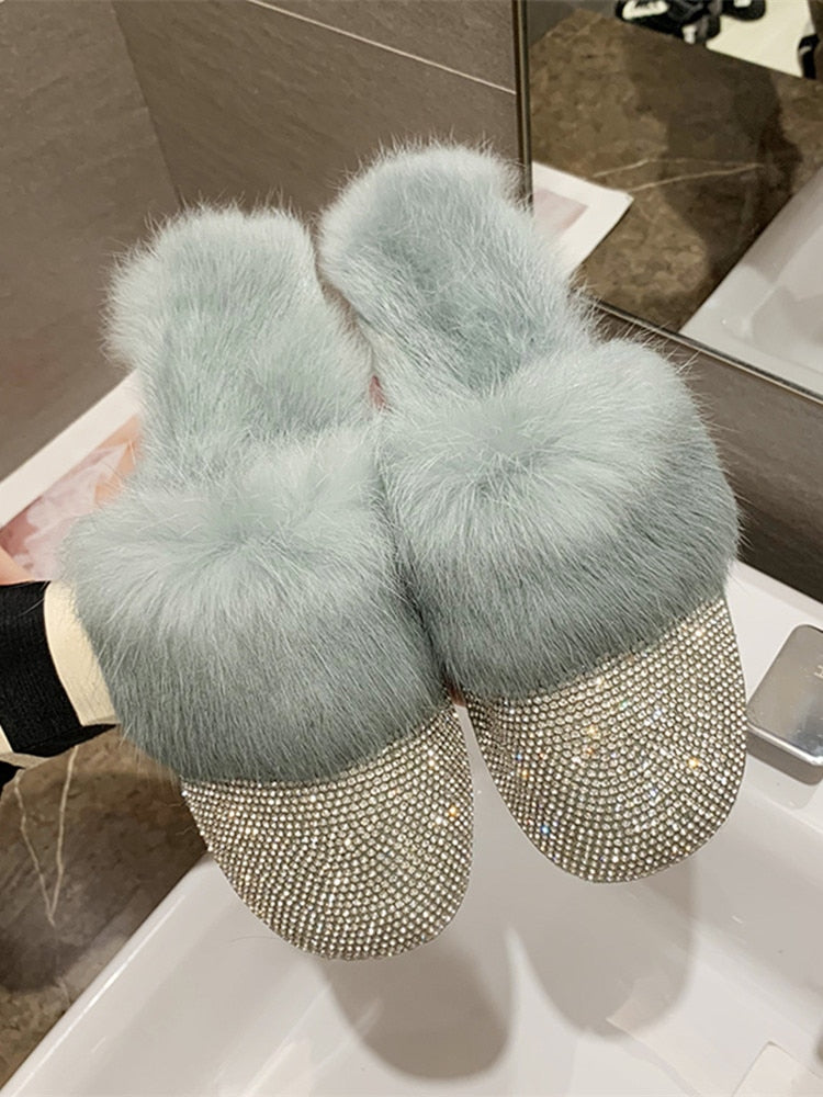 2023 Rhinestone Slippers