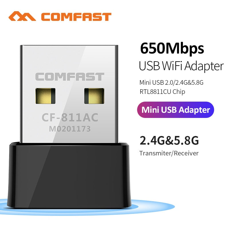 650Mbps/1300 USB Wifi Adapter dual band