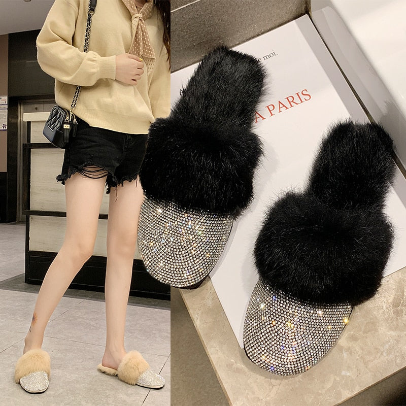 2023 Rhinestone Slippers