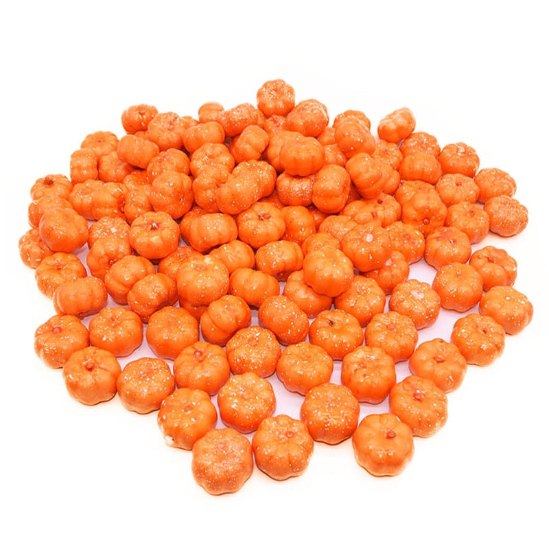 25Pcs Mini Artificial Pumpkin