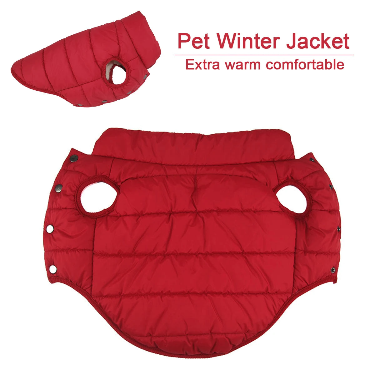 Winter Pet Coat Clothes