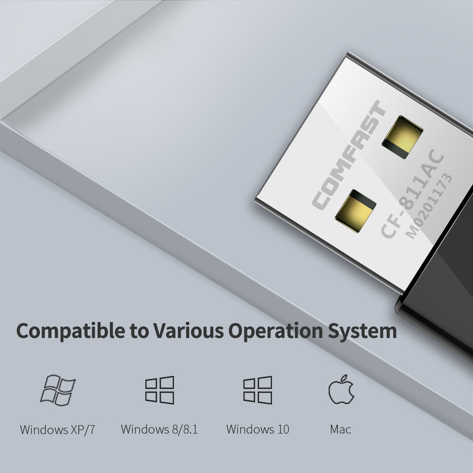 650Mbps/1300 USB Wifi Adapter dual band