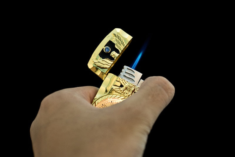 Luxury Gold Jet Lighter