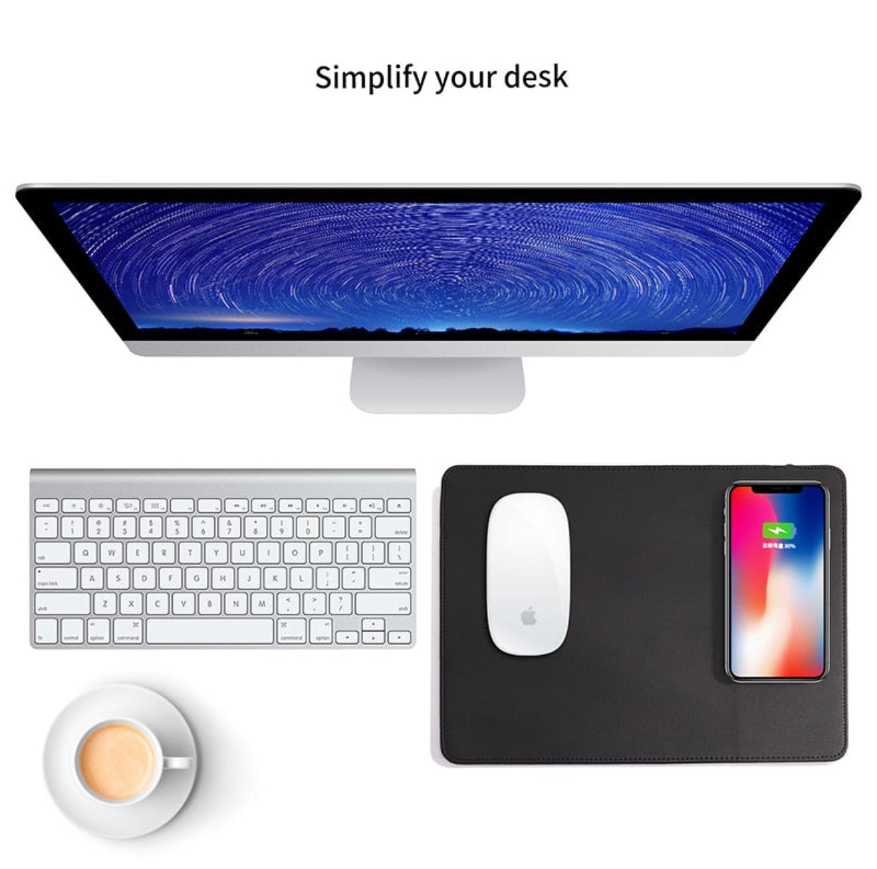 Wireless Mouse pad Charger