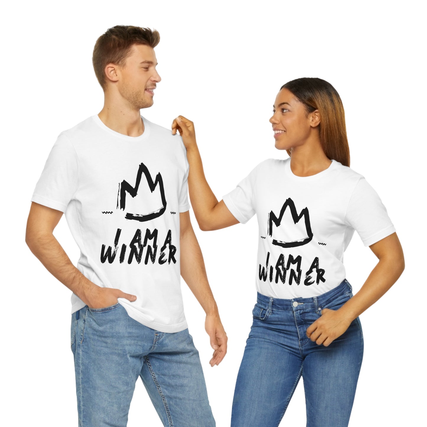 I Am A Winner Jersey Short Sleeve Tee