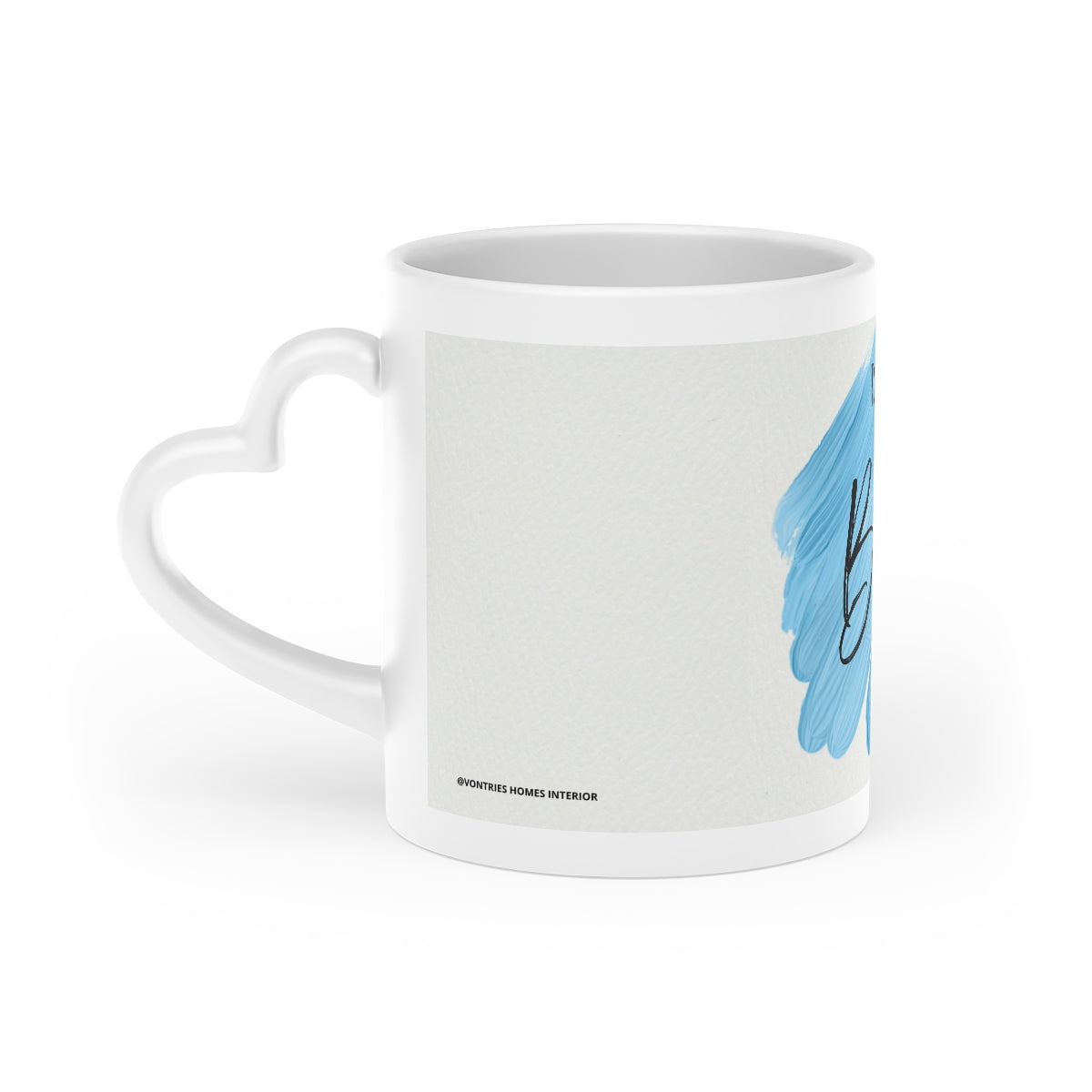 “Today you are Blessed” Heart-Shaped Mug